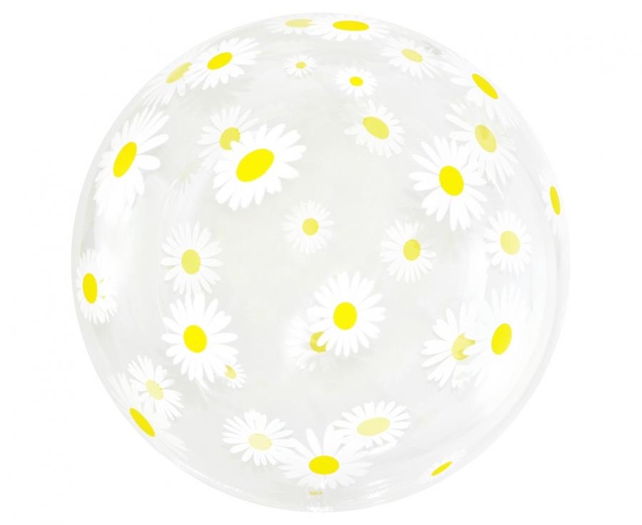 Transparentni balon tratinčice 20"