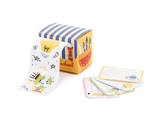 Školske naljepnice – mix – 19 naljepnica/paket