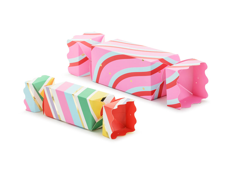 Poklon-kutije bomboni, mix, 7 × 37 cm – 9 × 47 cm; 1 pak./2 kom.