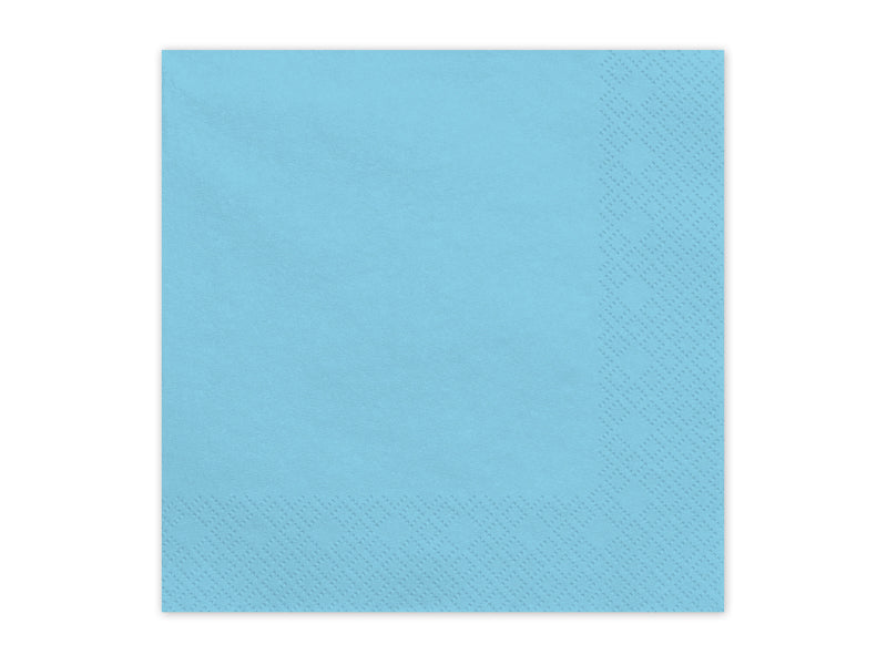 Papirnate salvete svijetlo plave 33x33 cm 20 kom