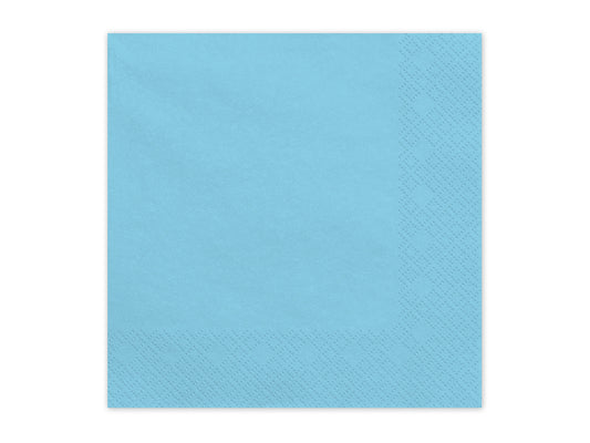 Papirnate salvete svijetlo plave 33x33 cm 20 kom