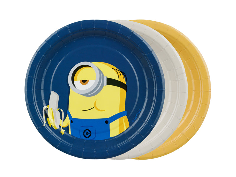 Papirnati tanjuri Minions 18 cm 6 kom